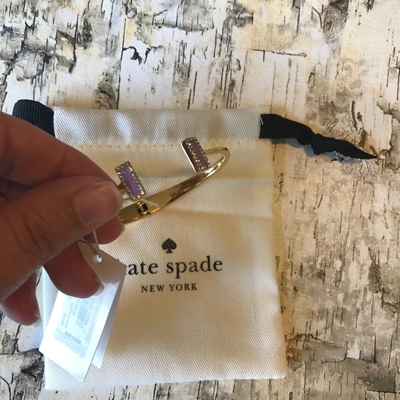 NWT Kate Spade Bar Cuff bangle - Picture 3 of 4